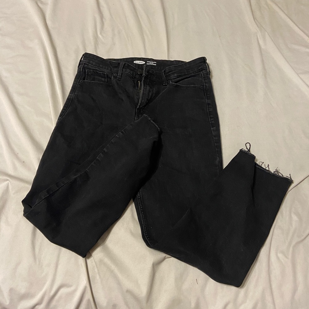 High Rise Straight Cut Jeans